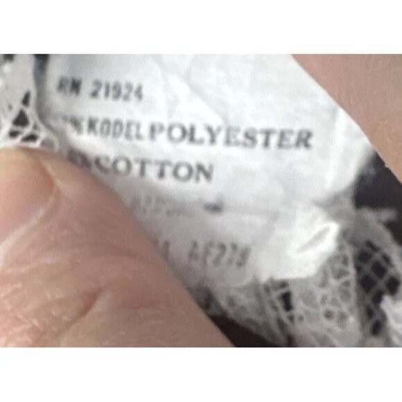 VTG Polly Flinders Brown Smocked Lace Floral Long Sleeve Button Back Dress Sz 3T - Picture 6 of 8